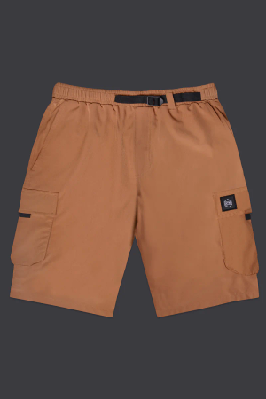 Techno Cargo Shorts Beige