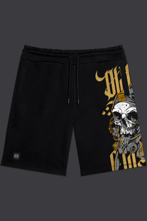 Desert Skull Sweatshorts Black