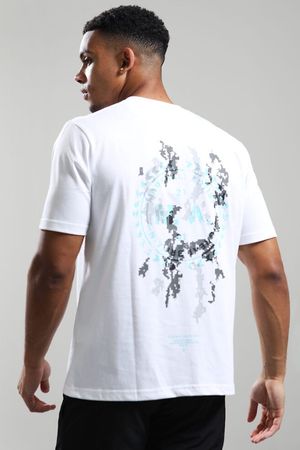 Camo Erosion T-Shirt // White